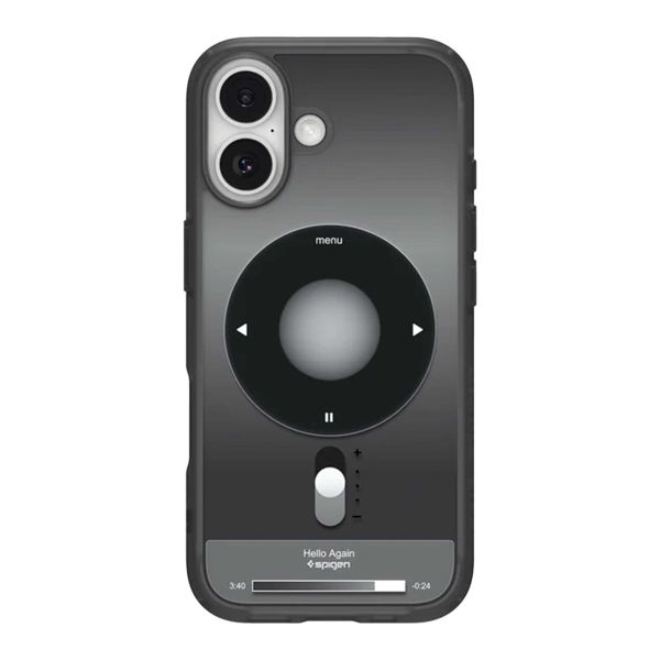 Spigen Cover Posteriore Ultra Ibrida con MagSafe Apple iPhone 17 - Classic Black