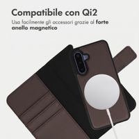 imoshion Cover a libro di lusso 2-in-1 rimovibile Samsung Galaxy A17 (5G) / (4G) - Marrone