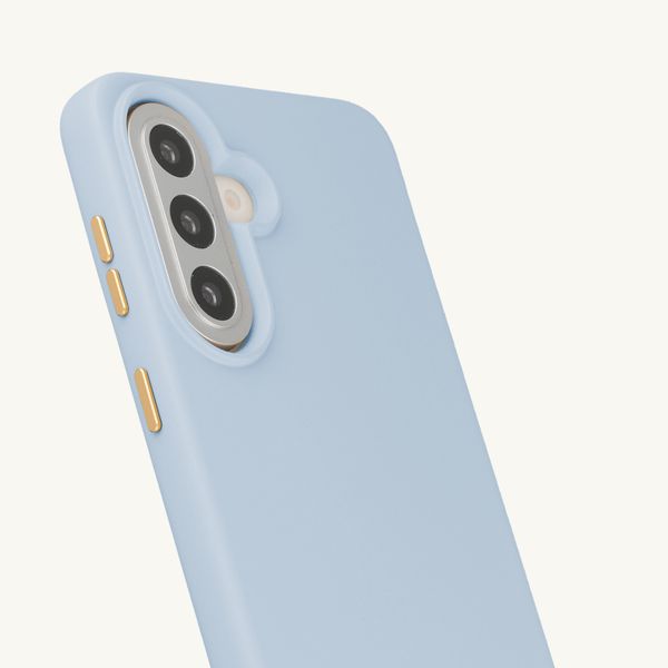 Selencia Cover posteriore Rivièra con MagSafe con ganci rimovibili Samsung Galaxy A57 (5G) - Powder Blue