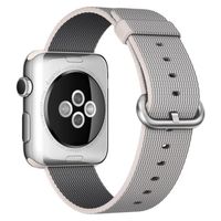 Apple Cinturino in nylon intrecciato Apple Watch | 38/40/41/42 mm - White Pearl