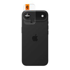 Spigen Optik Pro EZ Fit Lens Protector - Protezione lente fotocamera (confezione da 2) per Apple iPhone Air - Crystal Silver