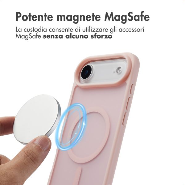 imoshion Cover posteriore Color Guard con MagSafe Apple iPhone Air - Rosa chiaro