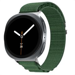 imoshion Cinturino in nylon Alpine Samsung Galaxy Watch 8 (40/44mm) / Classic (46mm) - Verde scuro