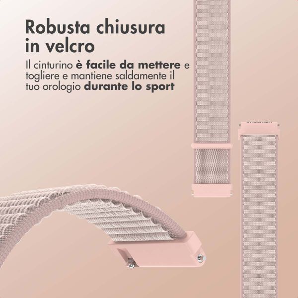 imoshion Cinturino in nylon  - Attacco universale 20 mm - Rosa