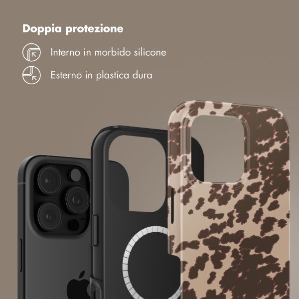 Selencia Cover posteriore Vivid con MagSafe Apple iPhone 16 Pro Max - Country Moo'd