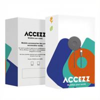 Accezz Caricabatterie Wireless USB-C - Caricatore Senza Fili MagSafe e Qi2 - 1 metro - Nero