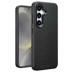 Accezz Cover in Pelle con MagSafe Samsung Galaxy S25 Plus - Onyx Black