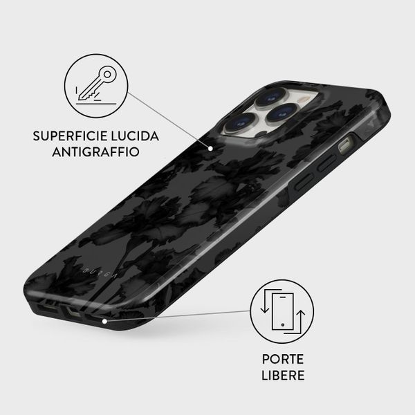 Burga Cover Posteriore Resistente con MagSafe Apple iPhone 14 - Nocturnal