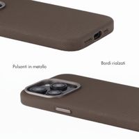 Accezz Cover Mesh con MagSafe Apple iPhone 15 Pro - Marrone
