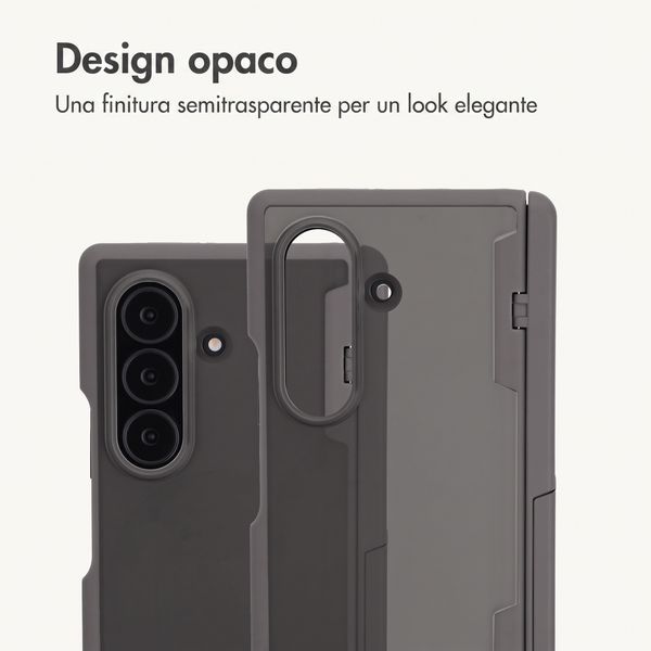 imoshion Color Guard con supporto Samsung Galaxy Z Fold 8 Ultra - Grigio