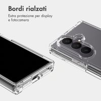 Accezz Cover Posteriore Xtreme ad Alta Protezione Samsung Galaxy Z Fold 8 Ultra - Trasparente