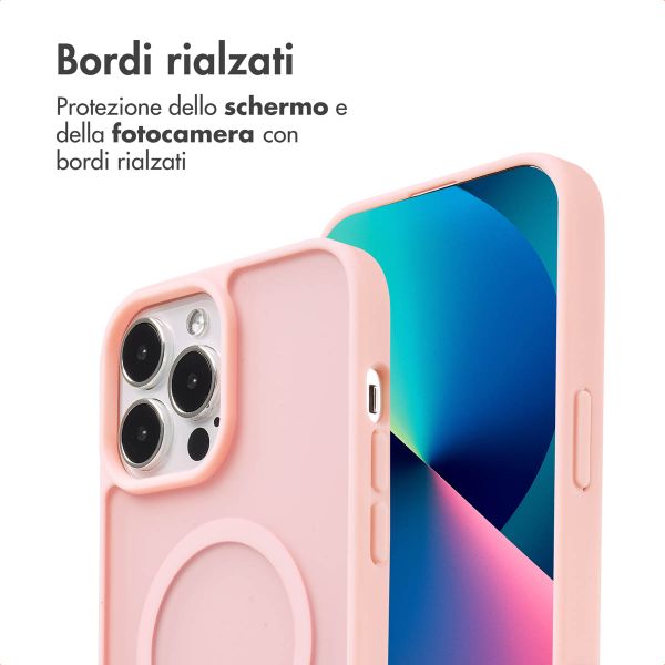 imoshion Cover posteriore Color Guard con MagSafe Apple iPhone 13 Pro Max - Rosa chiaro