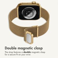 imoshion Milanees magnetisch bandje Apple Watch | 44/45/46/49 mm - Goud