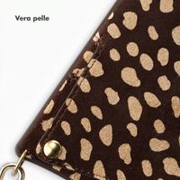 Selencia Nova cover posteriore in vera pelle con portacarte Samsung Galaxy S26 Ultra - Fawn Chic