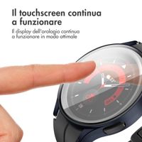 imoshion Cover rigida integrale Samsung Galaxy Watch 4 - 40 mm - Blu scuro