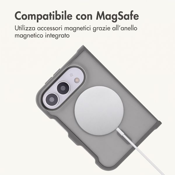 imoshion Cover posteriore Color Guard con MagSafe Apple iPhone Duo - Grigio