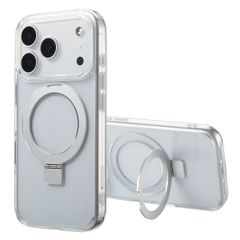Accezz Cover con anello e supporto con MagSafe Apple iPhone 17 Pro Max - Trasparente