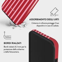 Burga Cover Posteriore Resistente con MagSafe Apple iPhone 14 - Strawberry Jam