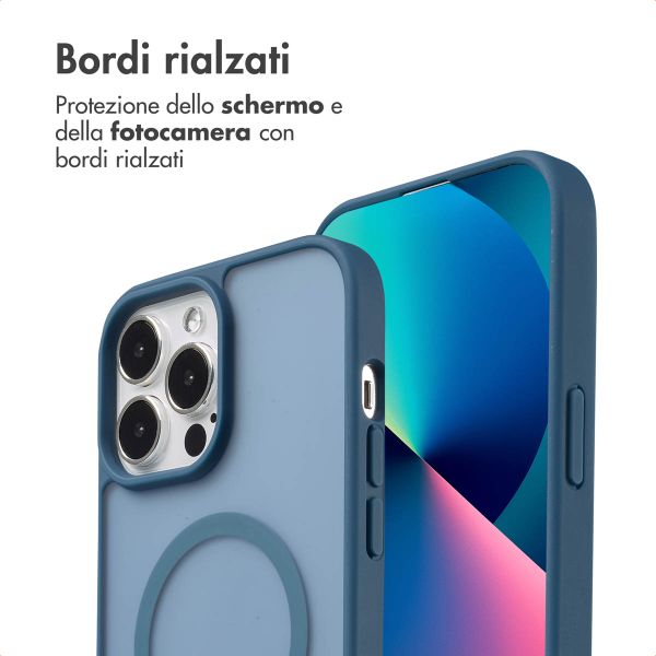 imoshion Cover posteriore Color Guard con MagSafe Apple iPhone 13 Pro Max - Blu scuro