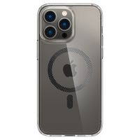 Spigen Cover Posteriore Ultra Ibrida con MagSafe Apple iPhone 14 Pro - Carbon Fiber Black