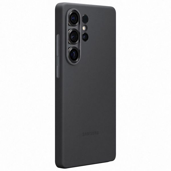 Samsung Cover originale in silicone Samsung Galaxy S25 Ultra - Nero