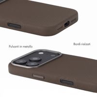 Accezz Cover Mesh con MagSafe Apple iPhone 17 Pro - Marrone