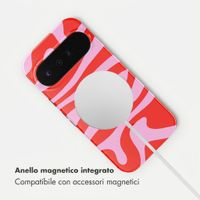 Selencia Cover posteriore Vivid con MagSafe Google Pixel 11 Pro - Dream Swirl Pink