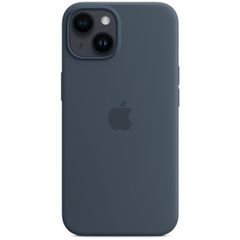 Apple Cover Posteriore in Silicone con MagSafe Apple iPhone 14 - Storm Blue