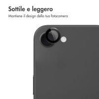 imoshion 2 Pack Protezione Lente Fotocamera per Apple iPhone 17e / 16e - Nero