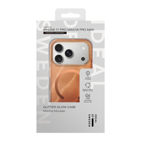 iDeal of Sweden Cover Trasparente con MagSafe Apple iPhone 18 Pro Max / 17 Pro Max - Mocha Mousse