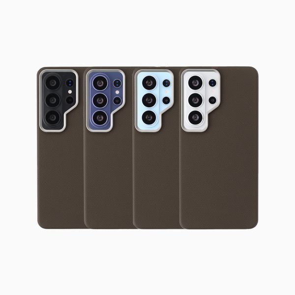 Accezz Cover Mesh con MagSafe Samsung Galaxy S26 Ultra - Marrone