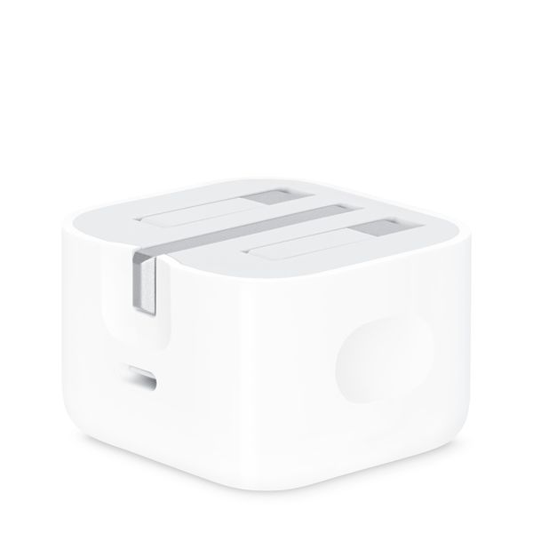 Apple Adattatore di alimentazione USB-C 20 W - Tipo G - Spina per Regno Unito - Bianco