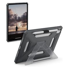 UAG Custodia posteriore Scout Plus con supporto Apple iPad Pro 11 (2025) M5 / (2024) M4 - Ash