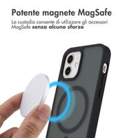 imoshion Cover posteriore Color Guard con MagSafe Apple iPhone 12 (Pro) - Nero