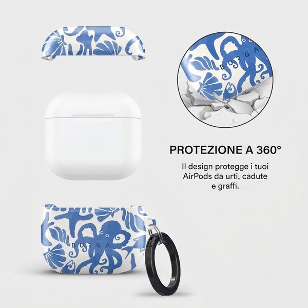 Burga Cover rigida Apple AirPods 4 - Nera