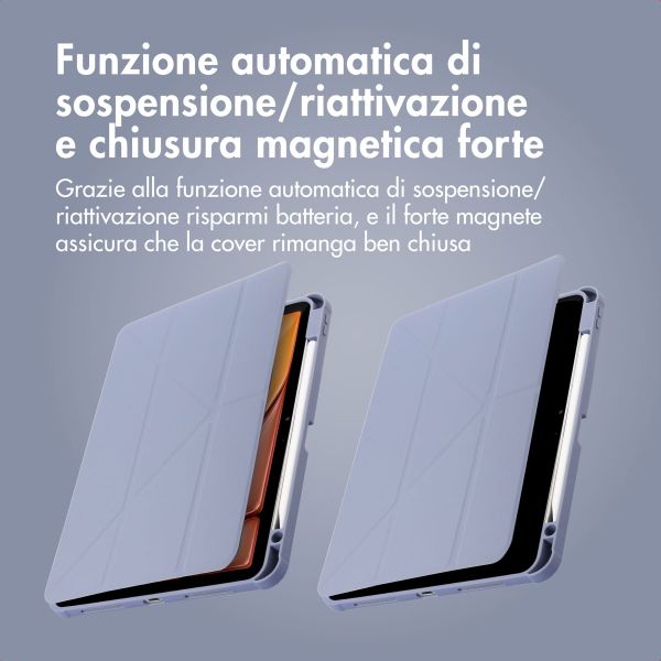 imoshion Cover Origami Apple iPad Air 13 pollici (2026) M4 / (2025) M3 / (2024) M2 - Lavender