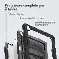 Accezz Cover Posteriore Resistente con tracolla Apple iPad Air 13 pollici (2026) M4 / (2025) M3 / (2024) M2 - Nero