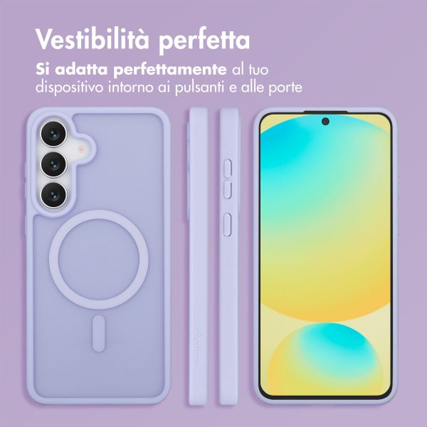 imoshion Cover posteriore Color Guard con MagSafe Samsung Galaxy S25 FE - Lilla