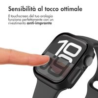 imoshion Cover rigida integrale Apple Watch 10 / 11 - 42 mm - Nero