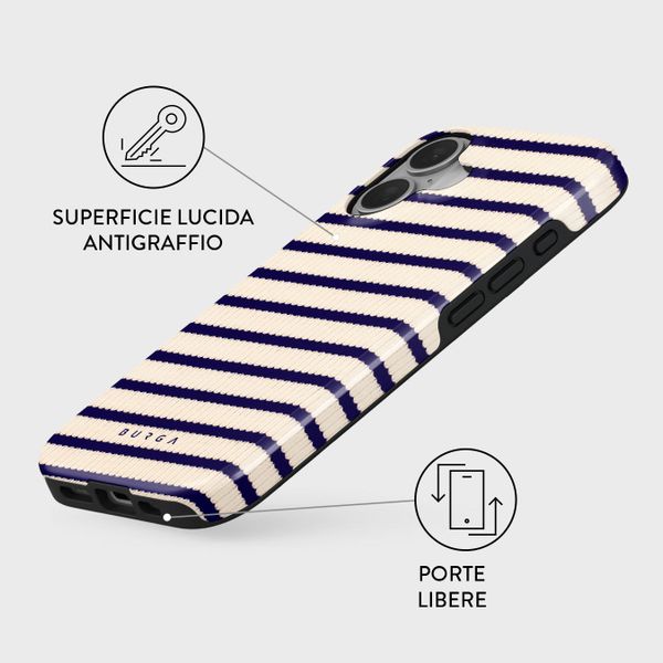 Burga Cover Posteriore Resistente Apple iPhone 16 - Old Money