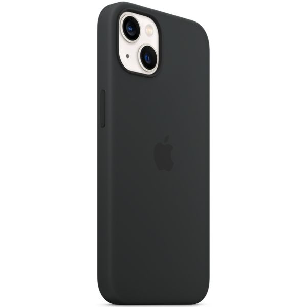 Apple Cover Posteriore in Silicone con MagSafe Apple iPhone 13 - Midnight