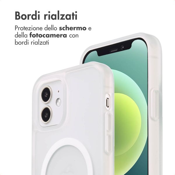 imoshion Cover posteriore Color Guard con MagSafe Apple iPhone 12 (Pro) - Bianco