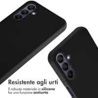 imoshion Cover in Silicone con Cordino Samsung Galaxy A15 (5G/4G) - Nero