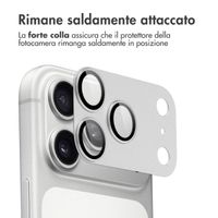 imoshion Protezione fotocamera in Vetro 2 Pezzi Apple iPhone 17 Pro Max - Silver