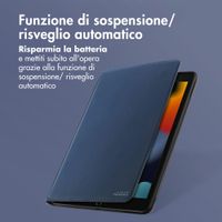 Accezz Cover Tablet Classica Apple iPad 9 (2021) 10.2 pollici / iPad 8 (2020) 10.2 pollici / iPad 7 (2019) 10.2 pollici - Blu scuro