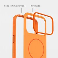 imoshion Cover posteriore Color con Thin MagSafe Ring Apple iPhone 17 Pro - Arancio