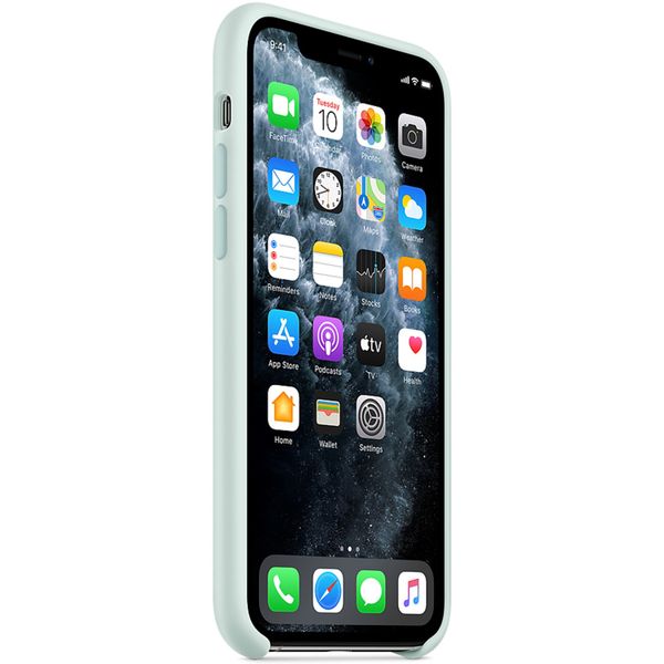 Apple Cover in Silicone Apple iPhone 11 Pro - Seafoam