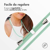 imoshion Cover in Silicone con Cordino Apple iPhone 11 Pro - Menta verde