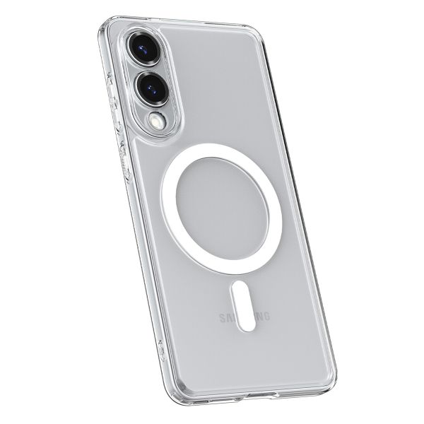 Spigen Cover Posteriore Ultra Ibrida con MagSafe Samsung Galaxy S25 Edge - Clear / White