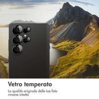 imoshion 2 Pack protezione lente fotocamera Samsung Galaxy S25 Ultra - Nero